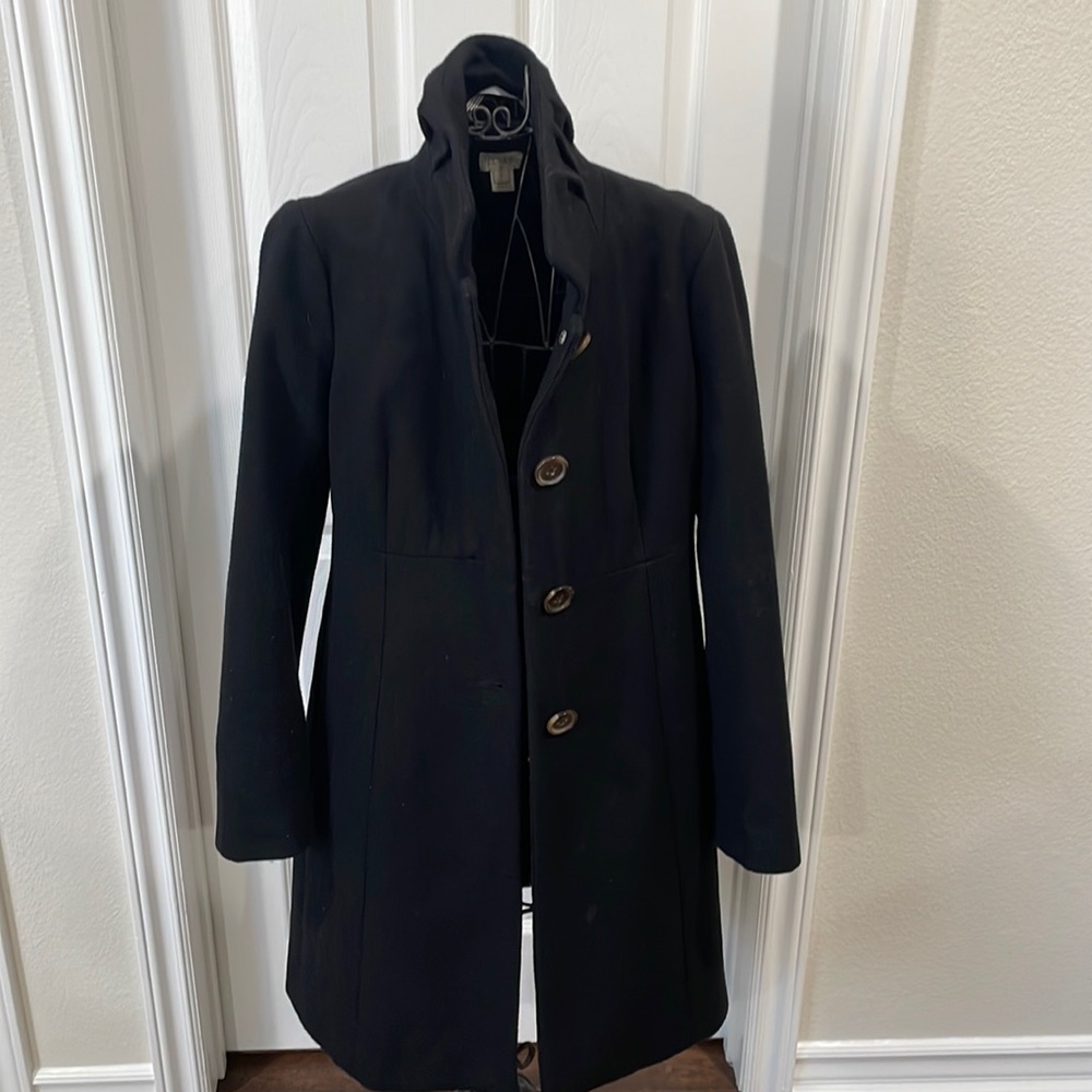 J. Crew coat - black